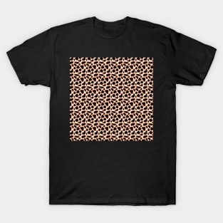 Modern Spotted Animal Pattern Design T-Shirt